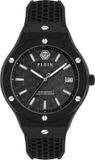 Philipp Plein Plein Underdog PWUFA0325 Horloge - Siliconen - Zwart - Ø 44 mm