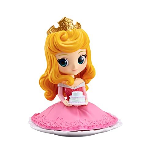 Bandai Banpresto - Qposket - Disney Princesses - Doornroosje - Actiefiguur om te verzamelen Aurora 9 cm - 85180P