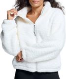 Poederbaas Four Seasons Fluffy Fleece Jas Dames - Maat XS