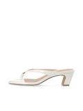 Bianco Hoge hakken BIASPICE OffWhite1 Maat 36 Blokhak PU/TPU