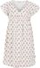 Protest Prtpollie – A-lijn jurk Dames – Korte mouwen – Zomerjurk – V-hals – Gebloemd – Canvas Offwhite