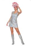 Wilbers & Wilbers Zilveren Bling Bling Jurk Vrouw