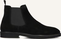 Mazzeltov 4p-15812 Veterboots Heren Zwart Suède Leer Maat 41
