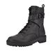 GUESS Gworana Combat Boot voor dames, Zwart, 39 EU