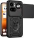 Techsuit Hoesje geschikt voor Nothing Phone (4a) Pro - Camshield Back Cover - Zwart