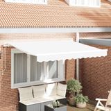 Prolenta Maison Exclusive Reservehoes voor zonnescherm, 3,5x2,5 meter, wit, polyester