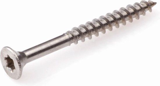 Intergard Spaanplaatschroeven RVS TORX 4.5x50mm