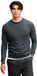 Superdry Essential Lichtgewicht Wollen Mix Trui Heren XL Gris Fer chiné