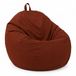 Pouf Poire Terracotta