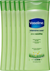 Vaseline Bodylotion Aloe Soothe Voordeelverpakking 6x400ml