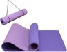 Wan GmbH Tapis de yoga antidérapant TPE-sportmat - écologique - 1 pièce - violet-violet clair - 183x61x0,6 cm