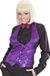 Widmann Finidi Glitter vest paars pailletten dames XL
