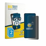 BROTECT - privacy screenprotector voor Honor X8d - Folie Beschermfolie Blauwlichtfilter 2 Stuks