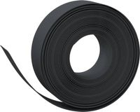 vidaXL Tuinrand 10 m 15 cm polyetheen zwart