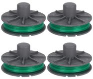 Gardena 4 bobines de fil de rechange pour coupe-bordures Turbotrimmer