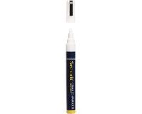 Securit Krijtstift - wit - platte punt - 2-6 mm
