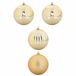 vidaXL - Kerstbal - Set - XXL - 4 stuks - Goud - Ø 20 cm - Kunststof