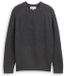 Tom Tailor Denim Gebreide trui met ronde hals Maat XL Anthracite Melange