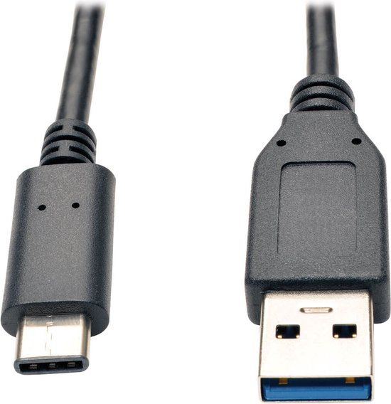 Tripp Lite U428-003-G2 USB 3.1 Gen 2 (10 Gbps) Cable, USB Type-C (USB-C) to USB-A (M/M), 3 ft.