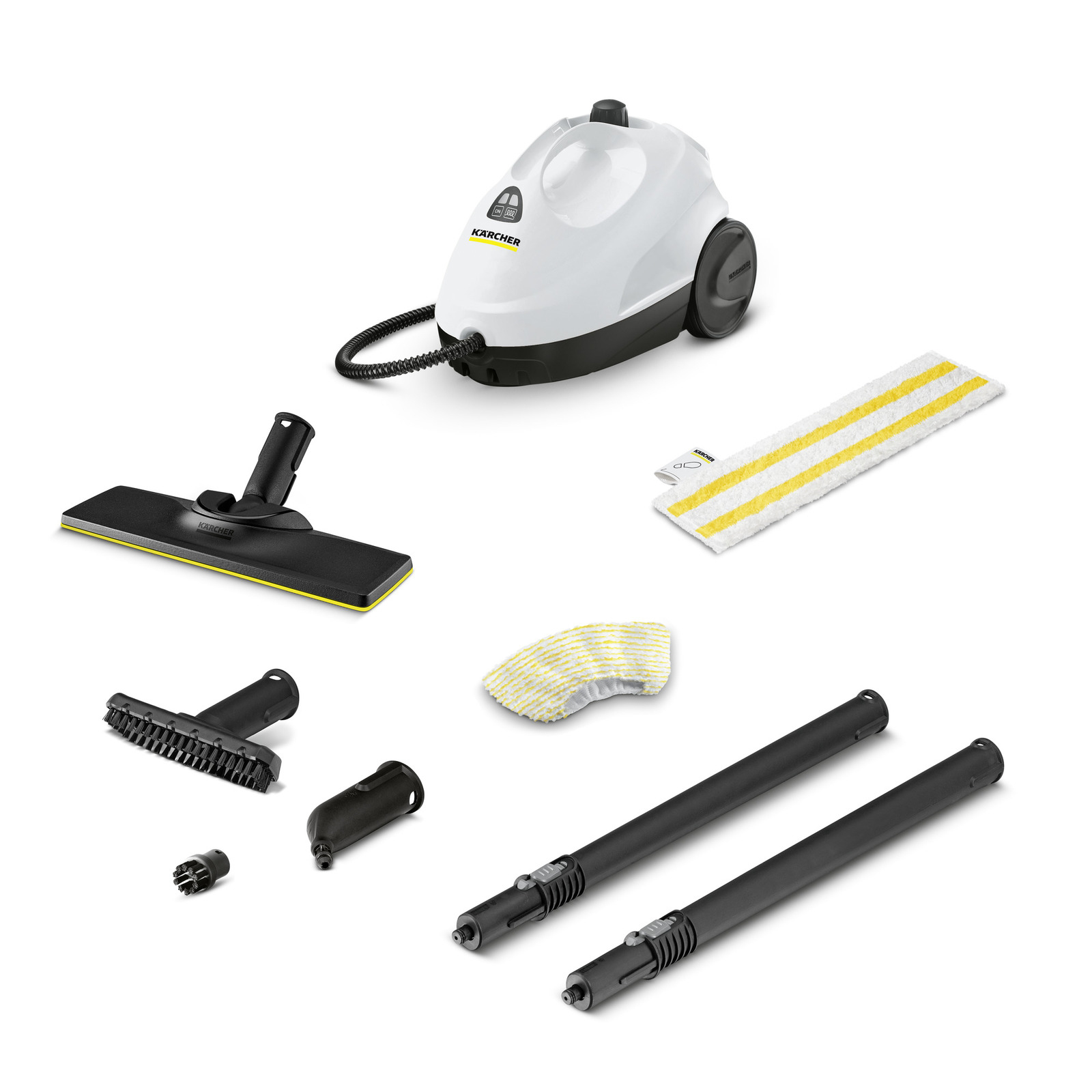Kärcher SC 2 EasyFix Cylinder Steam Cleaner - 1500W - Black/White