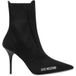 Moschino Ankle Boots With Heel Black Taille: 40