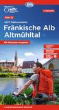 ADFC-Radtourenkarte KOMPASS Freytag & Berndt Radtourenkarte- Fränkische Alb / Altmühltal cycling map
