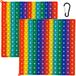 Pop It Table de multiplication 2-en-1 - 12x12 & 12+12 Apprentissage du calcul - Jouet fidget avec chiffres - Anti-stress push
