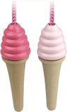 Vilac Springtouw ijsjes roze hout