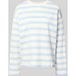 ARMEDANGELS Sweatshirt 'FRANKAA' bleu clair / blanc cassé
