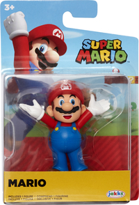 Jakks Pacific Super Mario Mini Action Figure - Mario (Arms Up) Merchandise