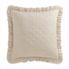 Room99 Decoratieve Kussenhoes Molly 45x45 cm met Ruche - Crème