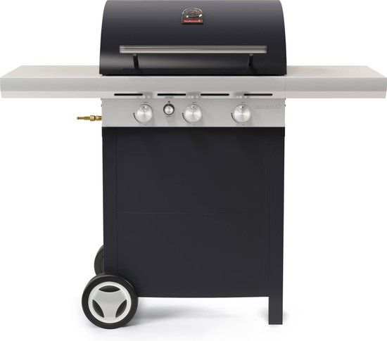 Barbecook Spring 2002 Gas BBQ - 3 Burners - Black/Grey