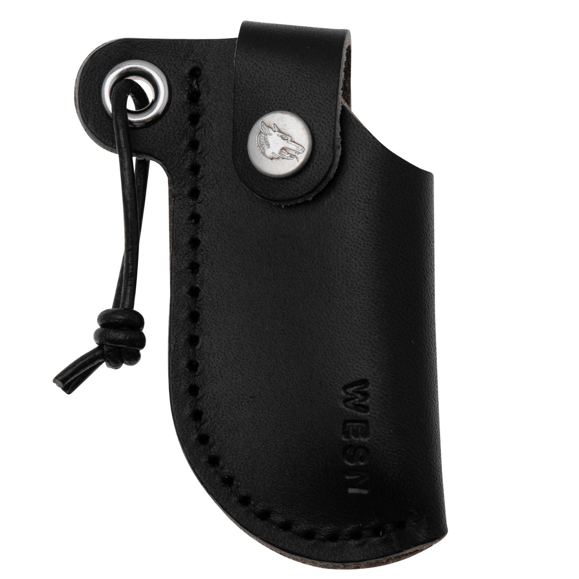 WESN Microblade Leather Sheath - Black