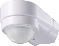 BES LED Bewegingssensor - Viron Muci - Opbouw Rond - Mat Wit - Kunststof - 180Â°