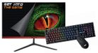 KeepOut XGM22KITV2 54,6 cm (21.5") Full HD LED Zwart, Rood