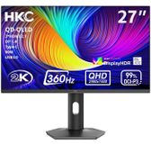 HKC GS27QES gaming monitor, 27 inch, QHD, OLED-paneel, 360Hz, 0.03ms