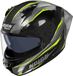 Nolan N60-6 Sport Veloce 365, casque intégral, Noir/Gris/Jaune Néon, XS