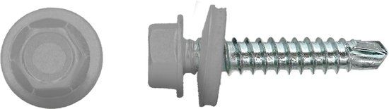pgb-Europe PGB-FASTENERS Zelfborende schroef bp1 4,8x35 Zn R7036