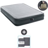 Intex Luchtbed - 2-Persoons - 152 x 203 x 33 cm - Grijs