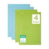 Cricut Variety Pack Mat 8.5x12 4 Pack | Voor Joy Xtra Machine - Inclusief 2 StandaardGrip & 2 LightGrip