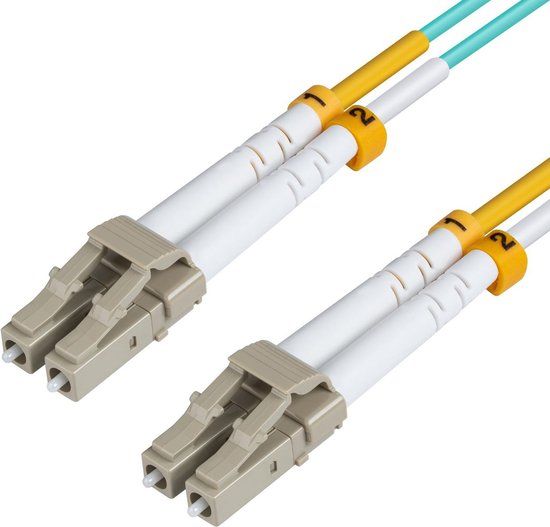Microconnect FIB442001 InfiniBand en Glasvezelkabel 1 m LC Blauw