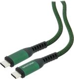 PATONA 1733 USB-kabel USB 2.0 1 m USB C Zwart, Groen