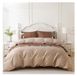 Microfibre Reversible Duvet Cover Set