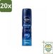 NIVEA MEN Déodorant Spray Fresh Active 150 ml (20 pièces)