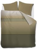 Beddinghouse Carter dekbedovertrek - Eenpersoons - 140 x 200/220 cm - Groen