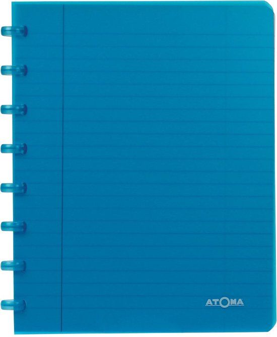 Atoma schrift Trendy ft - A5 - gelijnd - geassorteerde kleuren - 10 stuks