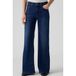 Levi's 728 HR WIDE LEG wide leg jeans - donkerblauw