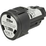 vhbw Akku kompatibel mit AEG BSS12C, BLL12C, BS12C2, BS12C, BBH12, BSB 12C, BSS 12C, BBS 12C, BLL 12C, BS 12C Werkzeug (2000 mAh, Li-Ion, 12 V)