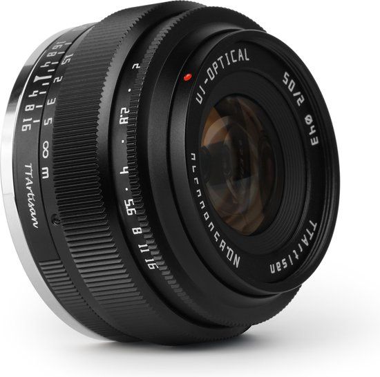 TTArtisan 50mm F2 Lens for Sony E-mount (Full Frame) - Black