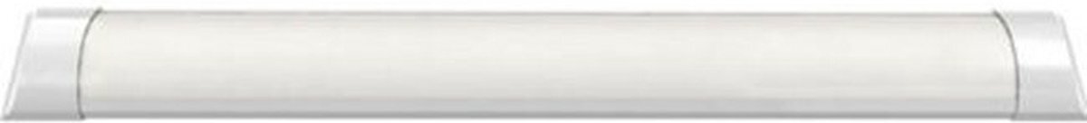 Qualu LED Balk - LED Batten - Titro - 18W - Natuurlijk Wit 4200K - Aluminium - 60cm